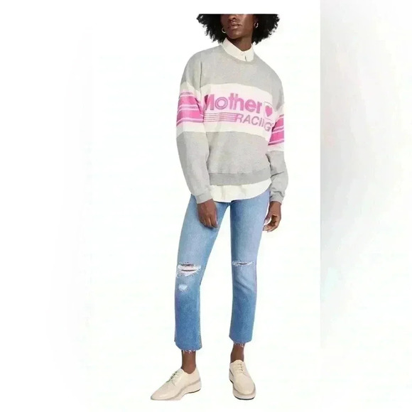 Mother Denim - New MOTHER High Waisted Rider Ankle Fray in Wash Party Like A Pirate Size US 25